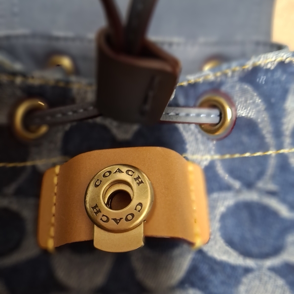 Coach Riya Backpack 21 in Signature Denim - Picture 7 of 15